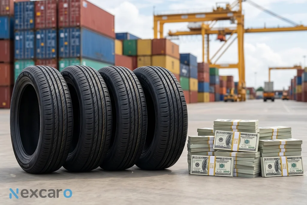 واردات لاستیک خودرو