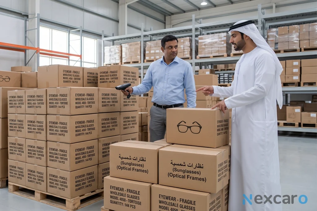 تعرفه واردات عینک از دبی