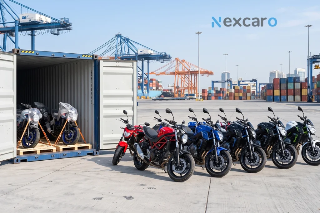 مراحل واردات موتور از دبی