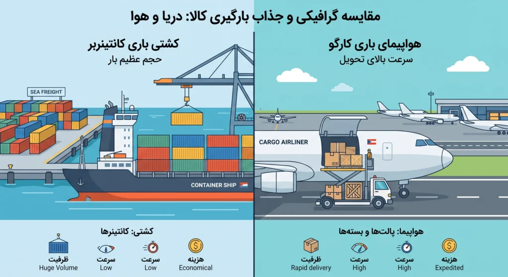 مراحل واردات کالا از چین