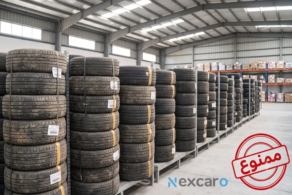 واردات لاستیک دست دوم از دبی