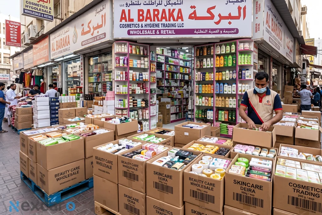 واردات لوازم آرایش از دبی