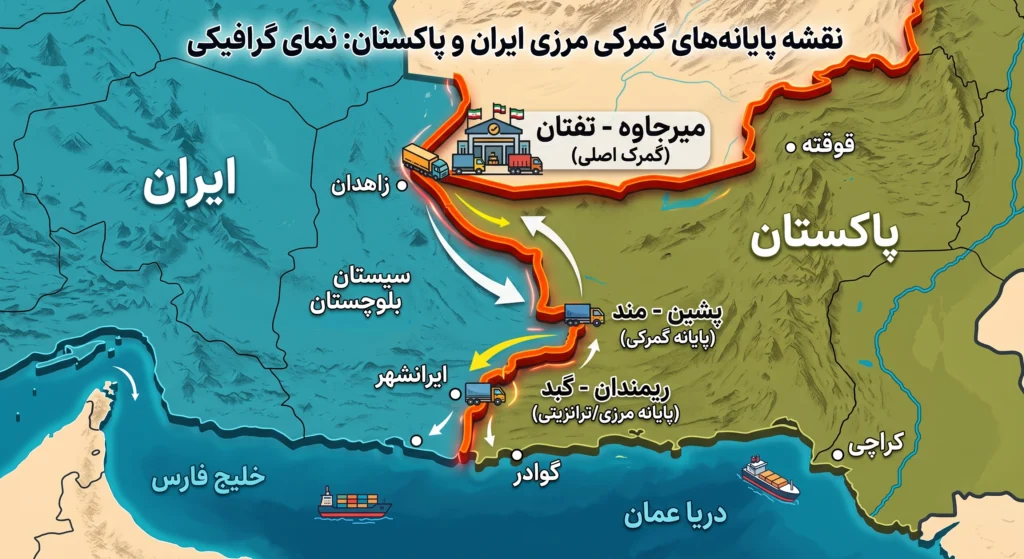 کالاهای صادراتی از ایران به پاکستان