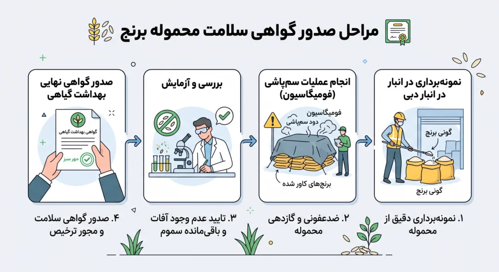 شرکت واردکننده برنج از دبی