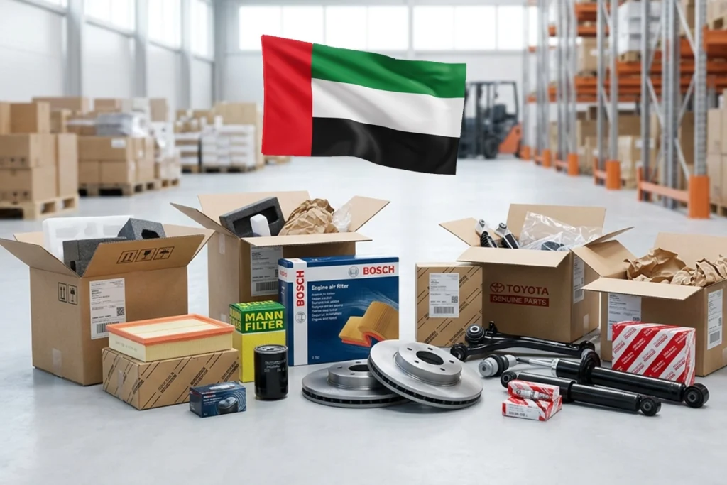 واردات قطعات خودرو از دبی